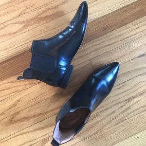 🖤 Madewell Leather Chelsea Boots